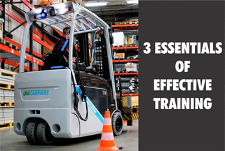 3 Essentials of Effective Training