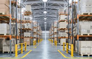 Warehouse racking and shelving