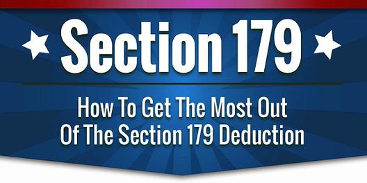 Section 179 tax deductions